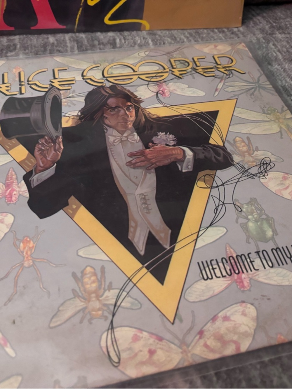Alice Cooper 'Welcome to My Nightmare' Album Art Print - Multicolor